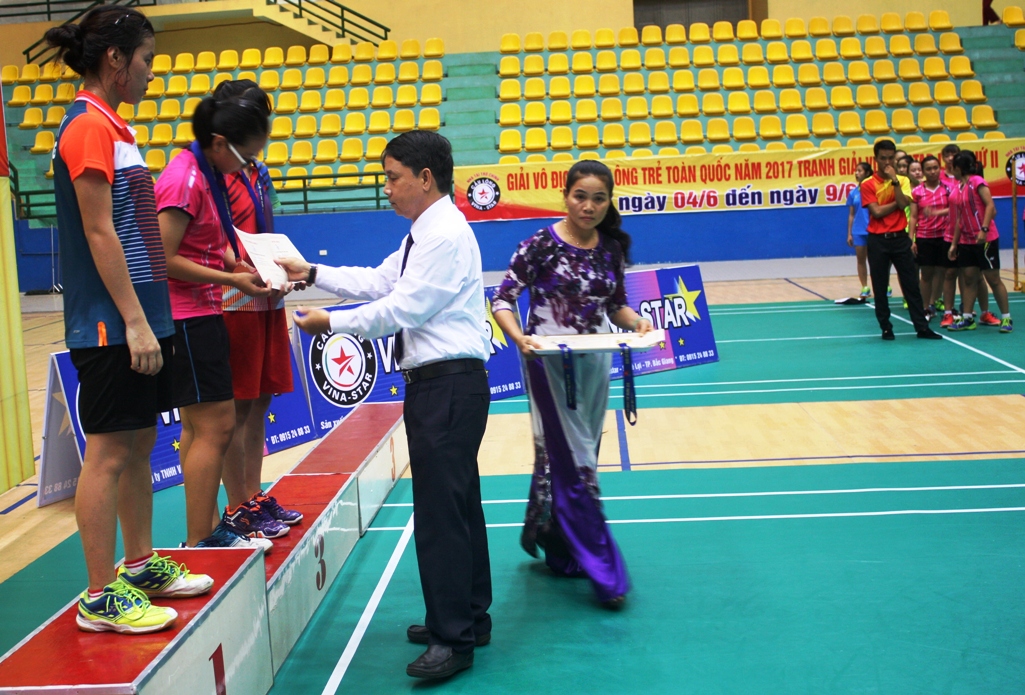 Bế mạc Giải Vô địch Cầu lông trẻ toàn quốc năm 2017 - Tranh cúp VINA - STAR